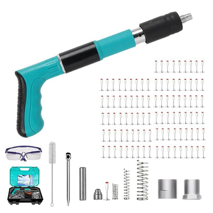 PISTOLA DE CLAVOS PORTATIL + ACCESORIOS 🎁👉