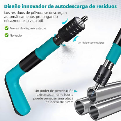 PISTOLA DE CLAVOS PORTATIL + ACCESORIOS 🎁👉