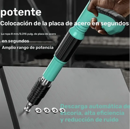 PISTOLA DE CLAVOS PORTATIL + ACCESORIOS 🎁👉