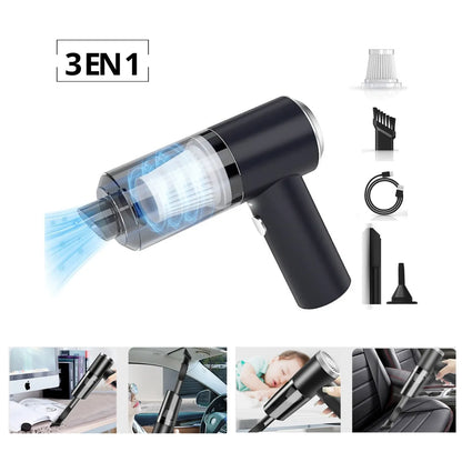 PACK 1 HIDROLAVADORA CON 2 BATERIAS 48V🎁 + 1 MINI ASPIRADOR CON ACCESORIOS